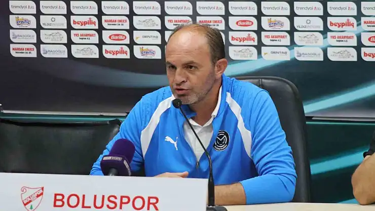 Boluspor-Manisa FK maçının ardından