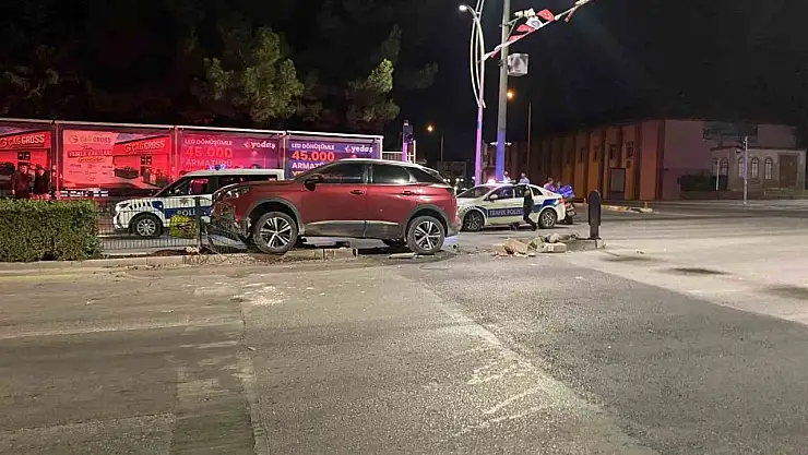 Çorum'da otomobil ile motosiklet çarpıştı: 1 yaralı