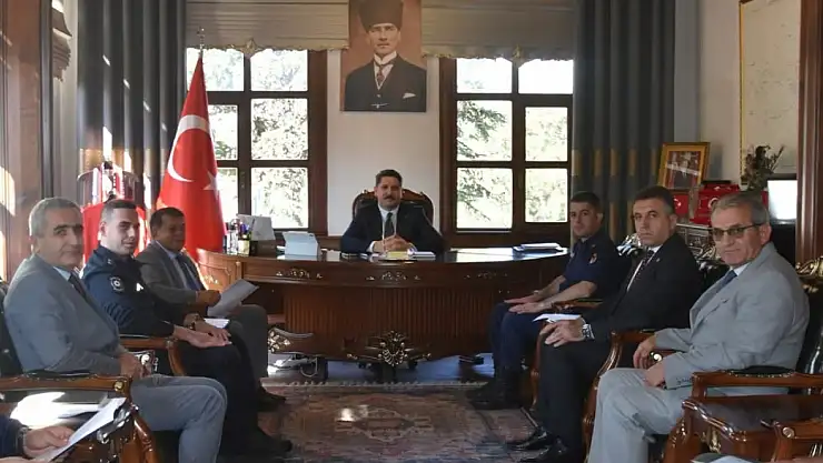 Daday'da Okul Güvenliği İçin Toplantı Düzenlendi