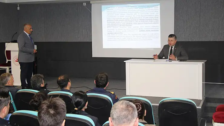 İnebolu'da İlçe İdare Şube Başkanları Toplantısı Gerçekleştirildi
