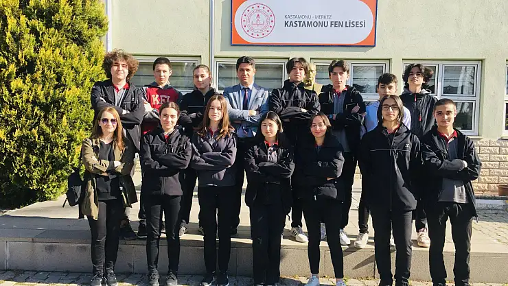 Kastamonu Fen Lisesi'nden TEKNOFEST'te çifte başarı