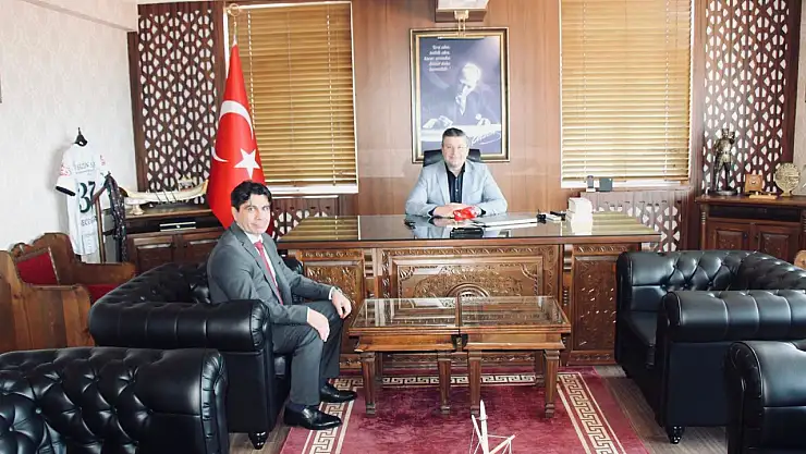 Kaymakam Uçar, İnebolu Vergi Dairesi Müdürü Selim Yıldırım'ı Ağırladı