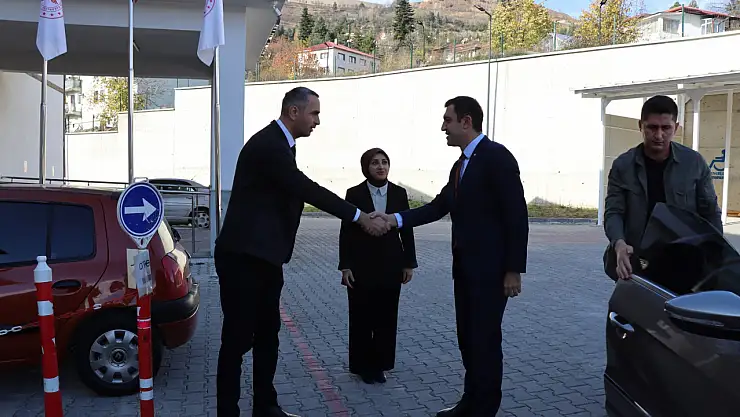 Küre Kaymakamı Hastanede İncelemede Bulundu
