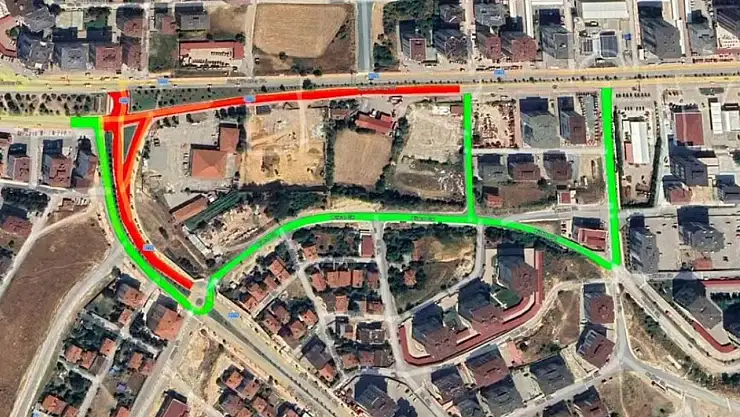 O Güzergah Trafiğe Kapatıldı