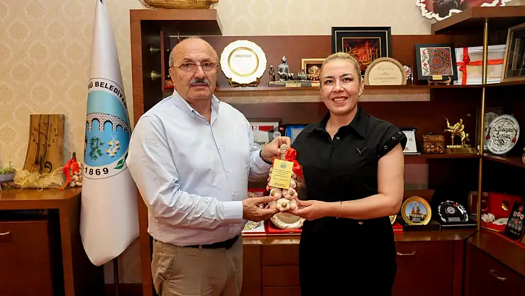 Tarım Kredi Kooperatifi Müdürü Taşkın'dan Veda Ziyareti