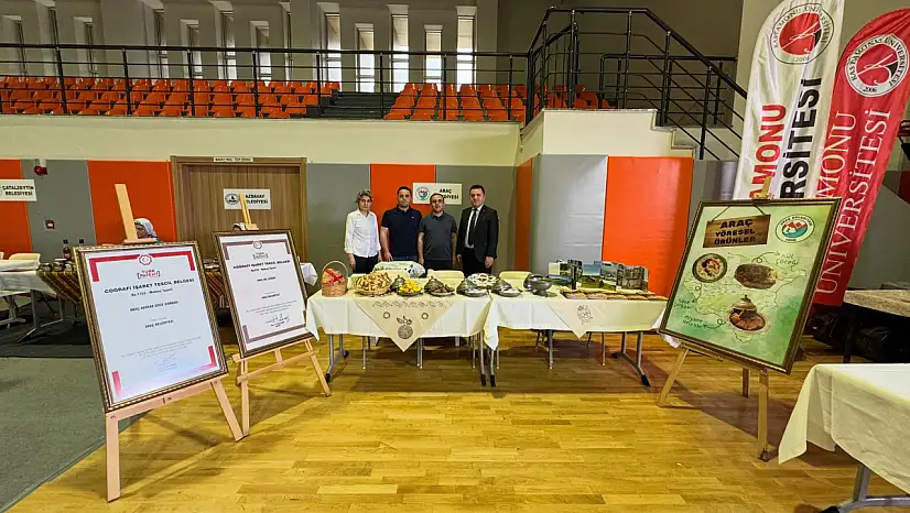 Araç Belediyesi Yöresel Ürünlerini Gençlik Festivali'nde Tanıttı