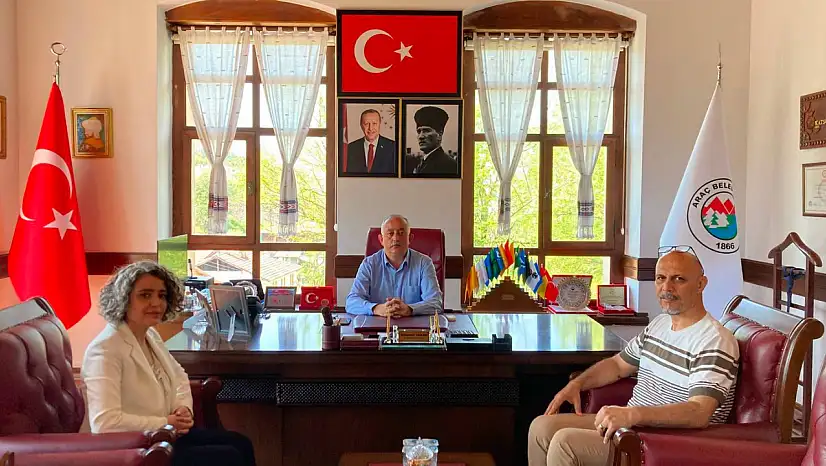 Araç Devlet Hastanesi'nden Başkan Yazkan'a Ziyaret