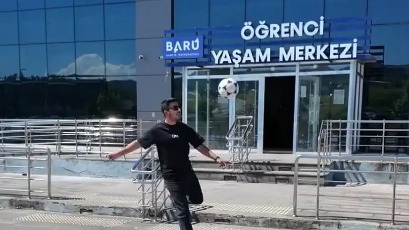 Bartın Üniversitesinden A Milli Takım'a destek videosu