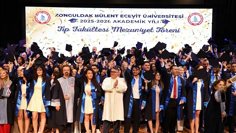 BEUN'da genç doktorlar meslek hayatına uğurlandı