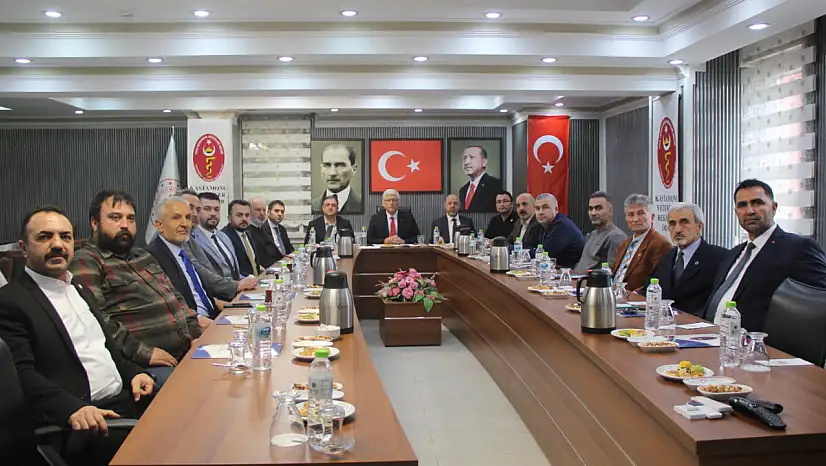 Bölge Oda Başkanları Toplantısı Kastamonu'da Gerçekleşti