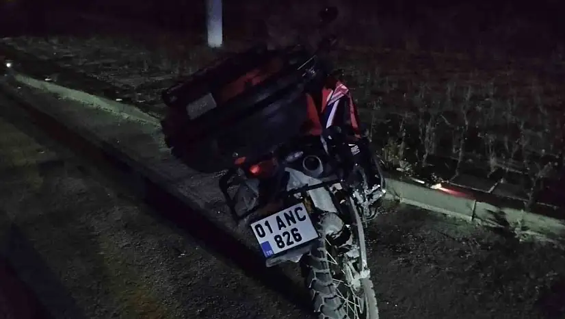 Bolu'da feci motosiklet kazası: 1 ölü
