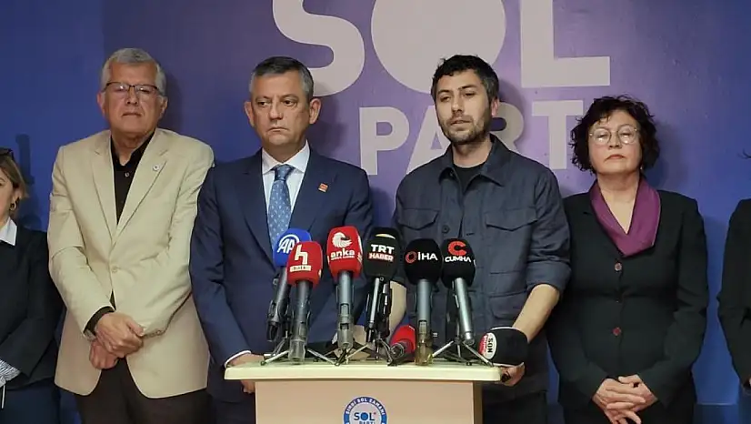 CHP Genel Başkanı Özel, Sol Parti'yi Ziyaret Etti
