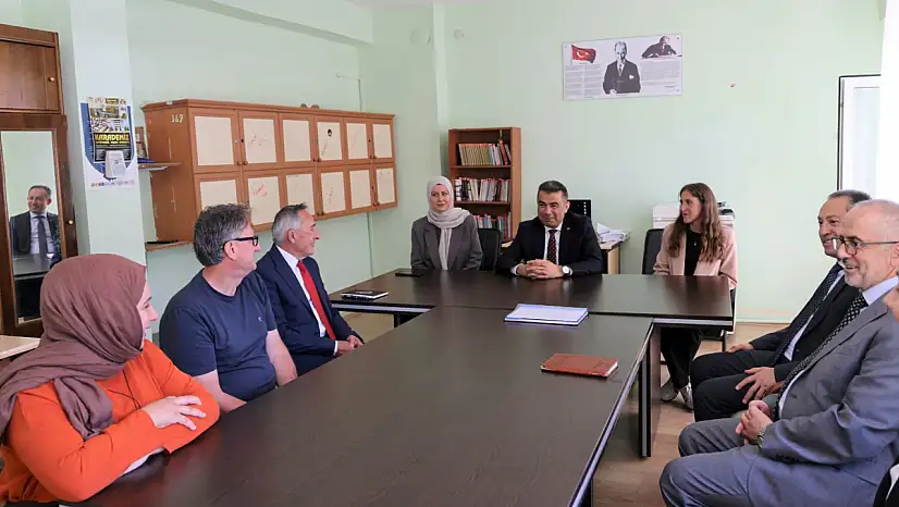 Cide İlyasbey Fahri Aygün Ortaokulu Ziyaret Edildi