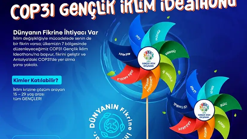 COP31 Gençlik İklim İdeathonu Başvuruları Başladı