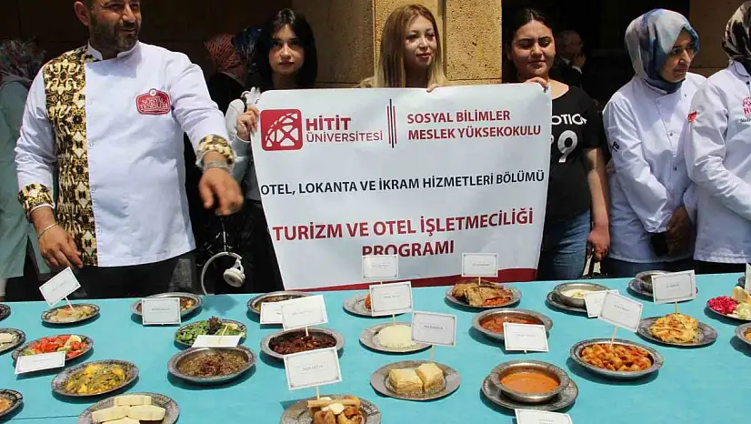 Çorum'da gastronomi şöleni başladı: Binlerce yıllık mutfak kültürü dünyaya tanıtılıyor