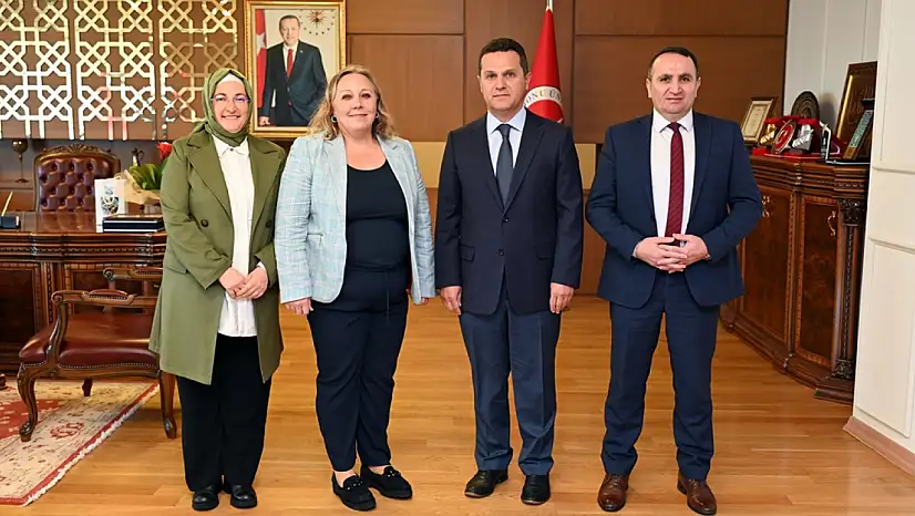 Diyetisyenler Derneği'nden Rektör Topal'a Ziyaret
