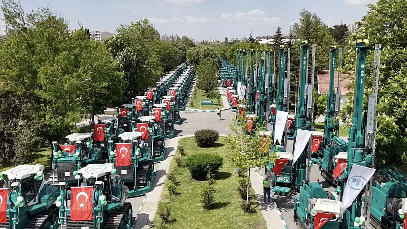 DSİ 'Yeşil Karıncalar' Ekibine 150 Yeni İş Makinesi Kazandırıldı