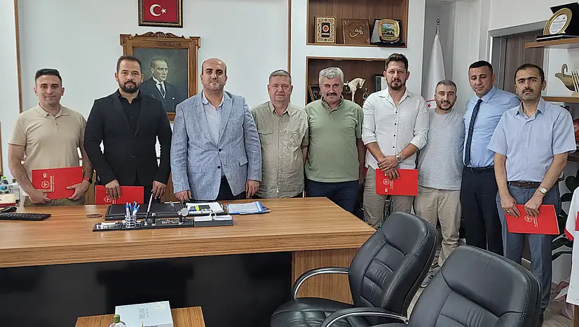Eğitmenlere Teşekkür Belgeleri Verildi