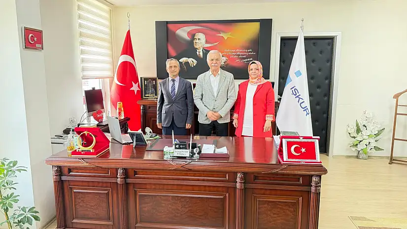 Eski Milletvekili Hasan Altan'dan İŞKUR'a Ziyaret