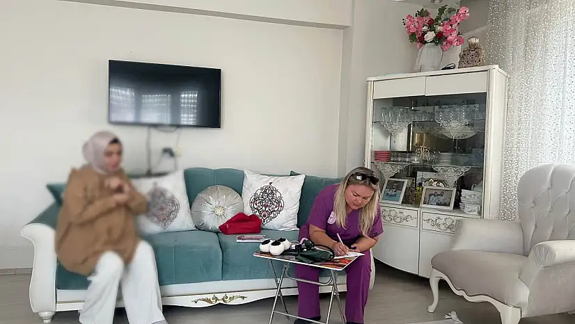 Gebe Ve Lohusalara Evde Sağlık Desteği Verildi