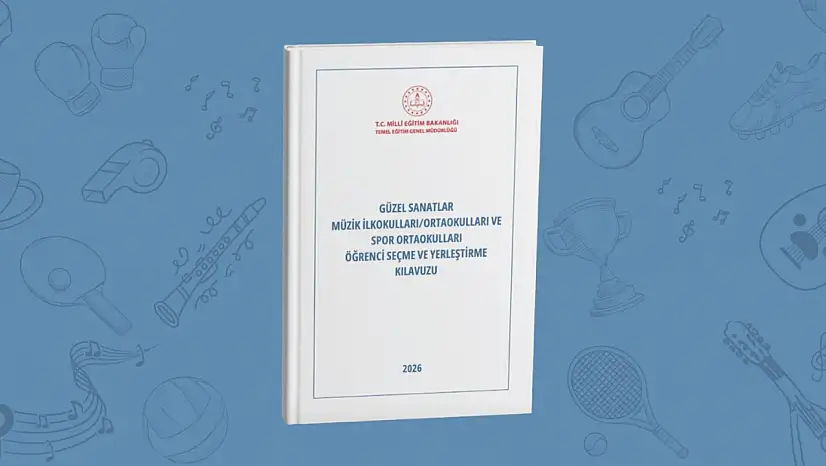 'Güzel Sanatlar Müzik İlkokulları, Ortaokulları Ve Spor Ortaokulları Öğrenci Seçme Ve Yerleştirme Kılavuzu' Yayımlandı