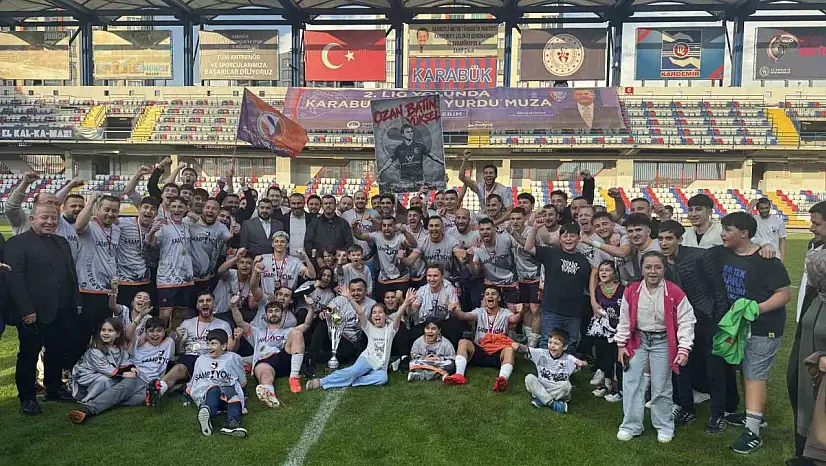Karabük 1.Amatör Lig'de Şampiyon Safranboluspor