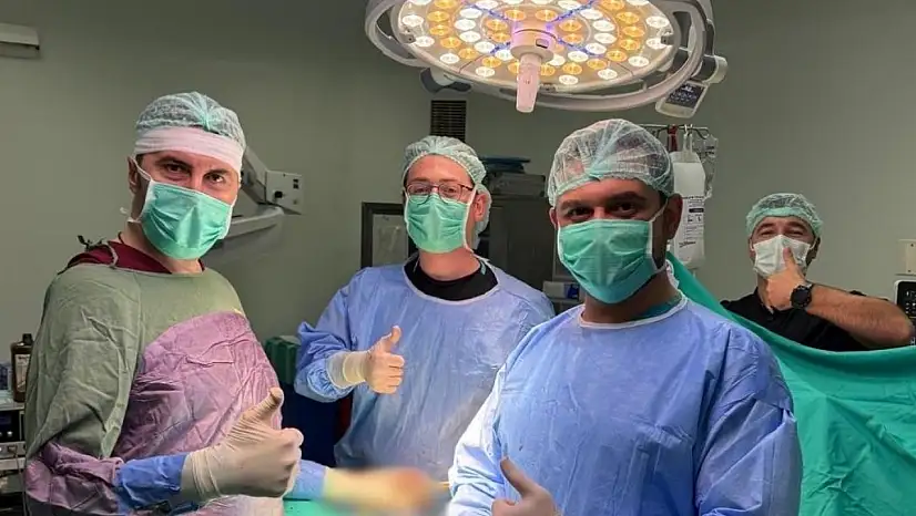 Karabük Eğitim ve Araştırma Hastanesinde bir ilk niteliğinde omurga operasyonu