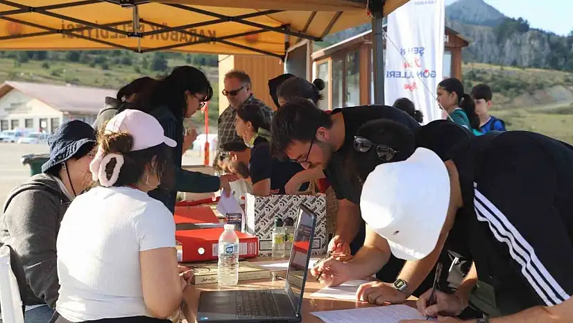 Keltepe festivalde 3 bin gökyüzü meraklısını ağırladı