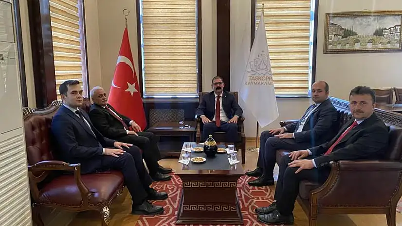 Müfettişlerden Kaymakam Demirdağ'a Ziyaret