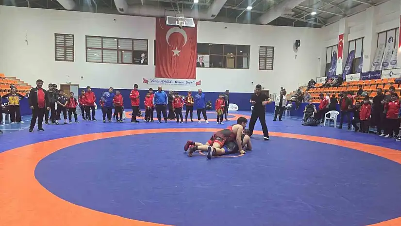 Olimpiyat Şampiyonları Anısına Güreş Turnuvası Düzenlendi