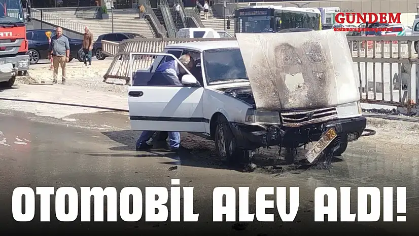 Otomobil Alev Aldı!
