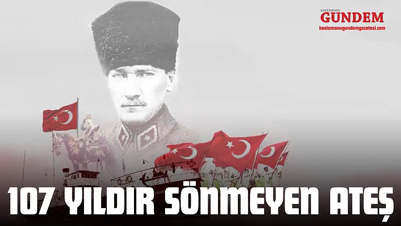 Samsun'da Doğan Güneş, 107 Yıldır Sönmeyen Ateş: İstiklal Meşalesi Gençliğin Elinde