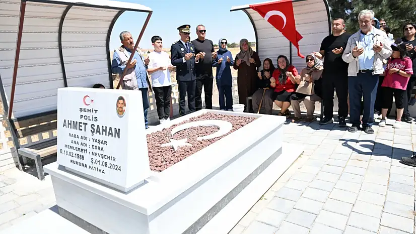 Şehit Polis Ahmet Şahan Dualarla Anıldı