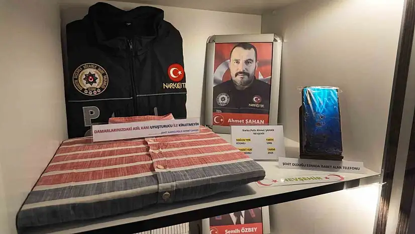 Şehit Ahmet Şahan'ın Son Emaneti Müzede