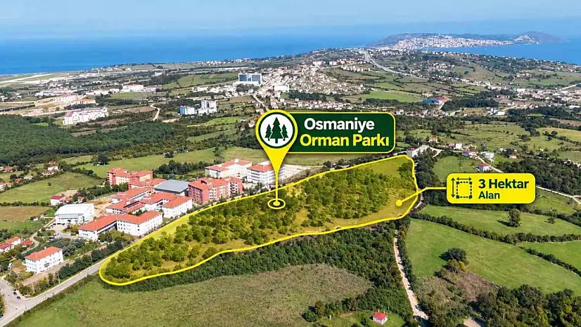 Sinop'a 3 hektarlık dev park: Yüzde 70'i tamamlandı
