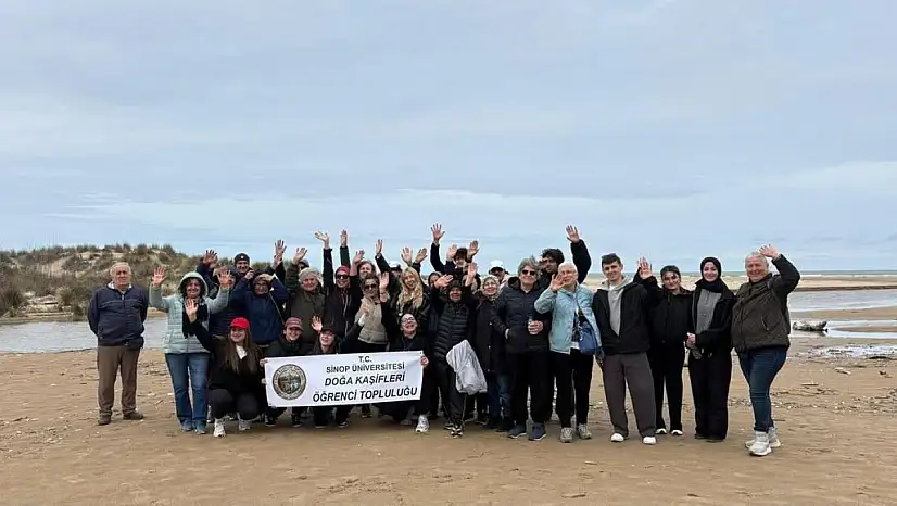 Sinop'ta Kuşaklar Doğa Yürüyüşünde Buluştu