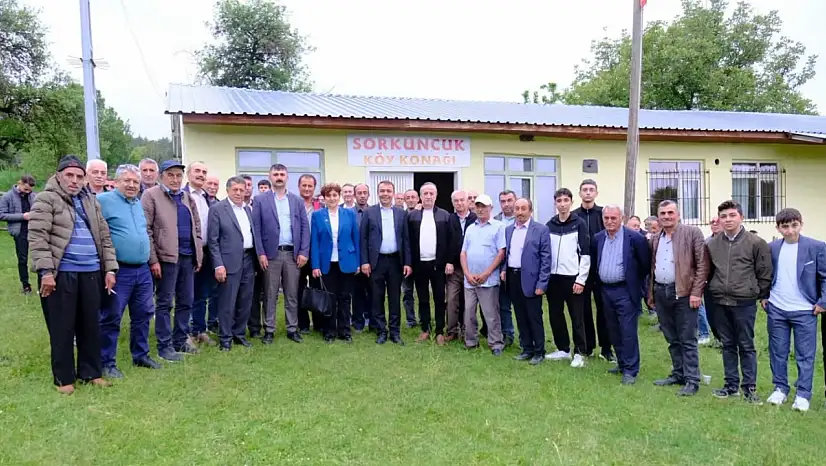 Sorkuncuk Köyü'nde Düzenlenen Divan Mevlidine Yoğun Katılım