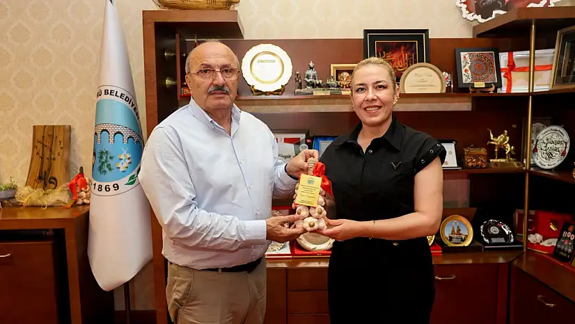 Tarım Kredi Kooperatifi Müdürü Taşkın'dan Veda Ziyareti