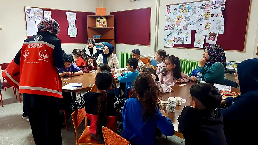 Tosya'da 'Ailemle Eğleniyorum, Öğreniyorum' Etkinliği Düzenlendi
