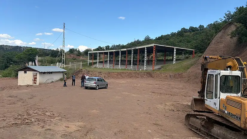 Tosya'da Güreş Sahası Yenileniyor