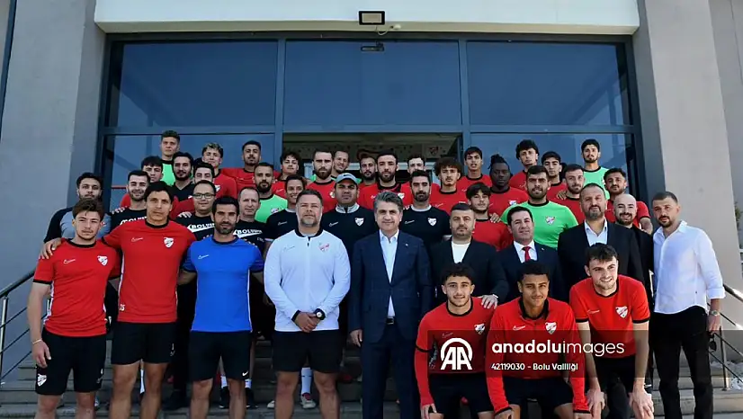 Vali Aydın'dan Boluspor'a Ziyaret