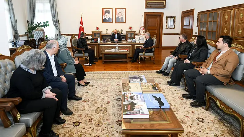 Vali Dallı Engelli Derneklerinin Başkanlarını Kabul Etti