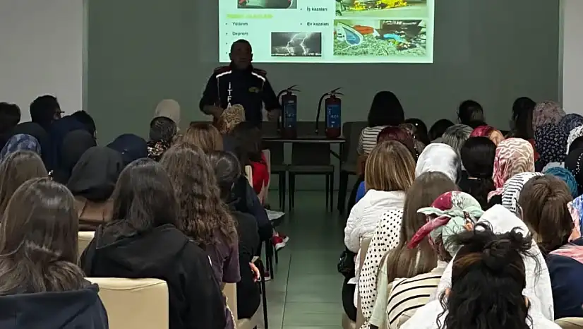 Yangın Söndürme Eğitimi Verildi
