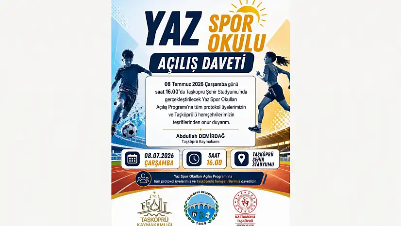 Yaz Spor Okulları İçin Geri Sayım Başladı