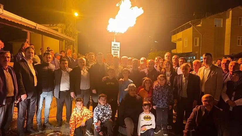 Yenice'de iki mahalle doğal gaza kavuştu