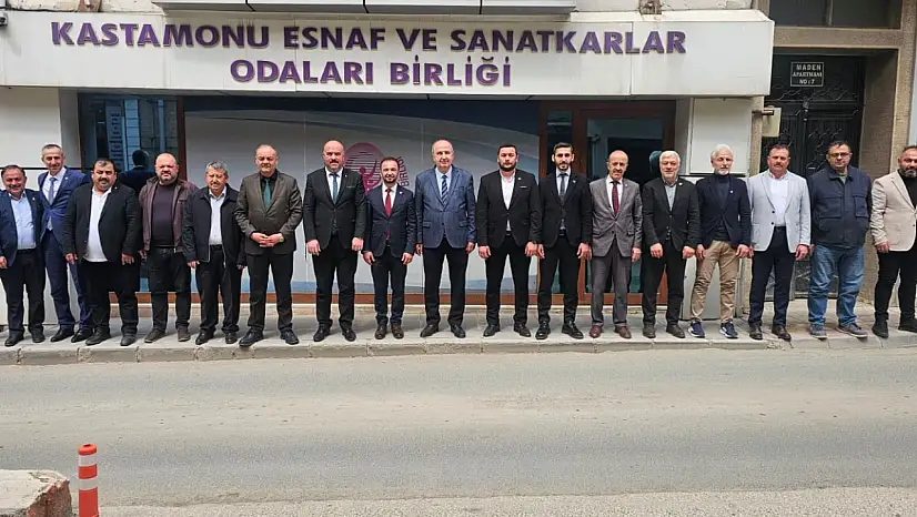 YRP Kastamonu İl Başkanlığı'ndan Oda Başkanlarına Ziyaret