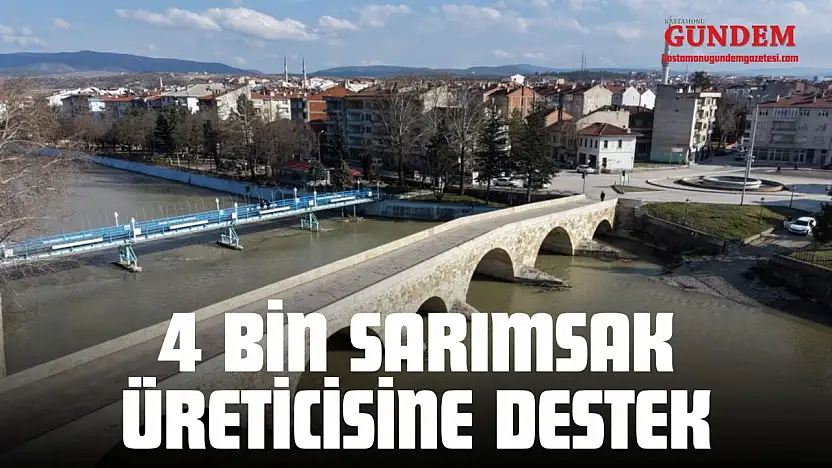 4 Bin Sarımsak Üreticisine Destek