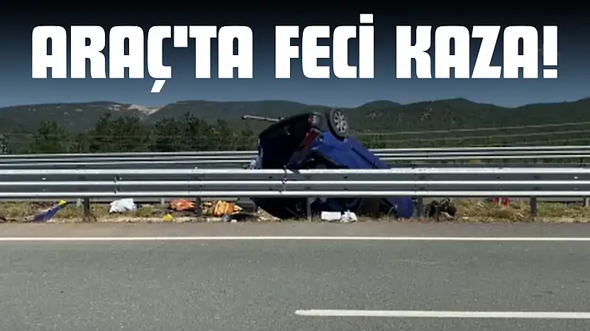 Araç'ta Feci Kaza 3 Yaralı