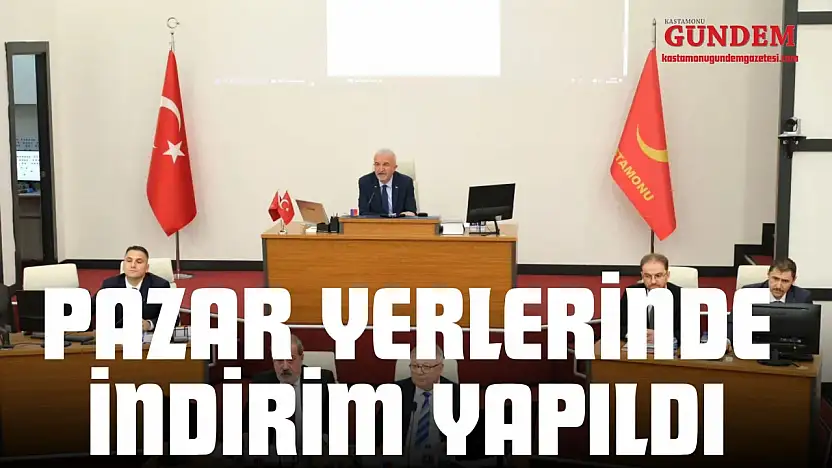 Pazar Yerlerinde İndirim Yapıldı