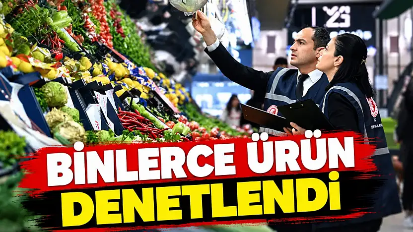 Binlerce Ürün Denetlendi, 2 Üründe İhlal Tespit Edildi